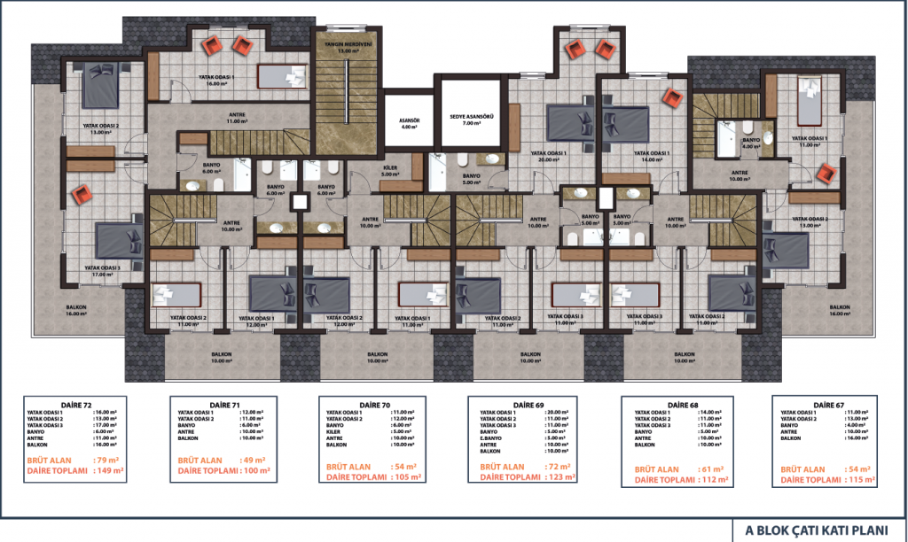 EXODUS HILL RESIDENCE AblokDUBLEKS RoofPlan
