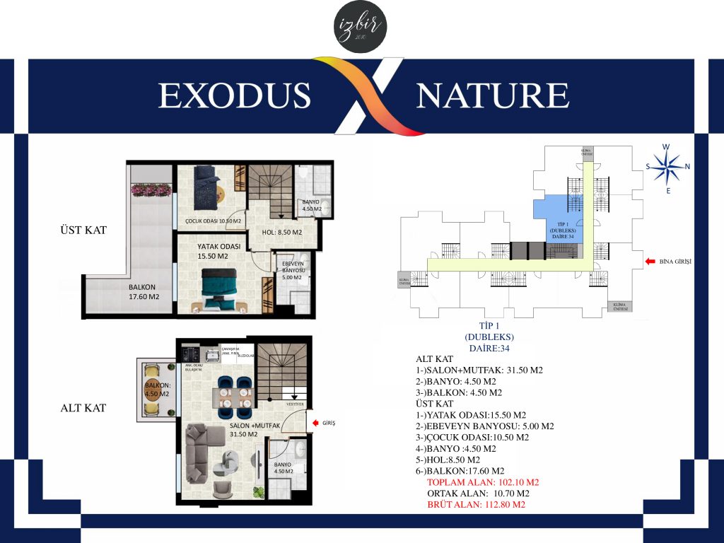 ExodusNature-Ablok1 (2+1 DUBLEKS)