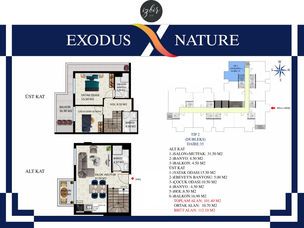 ExodusNature-Ablok2 (2+1 DUBLEKS)