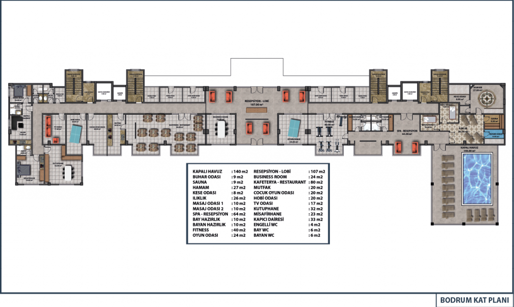 ExodusHill Residence SOSYAL ALAN KAT PLANI